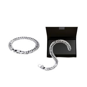 Elevate Your Style with a Stunning 15mm Cuban Link Chain Bracelet in silver tone